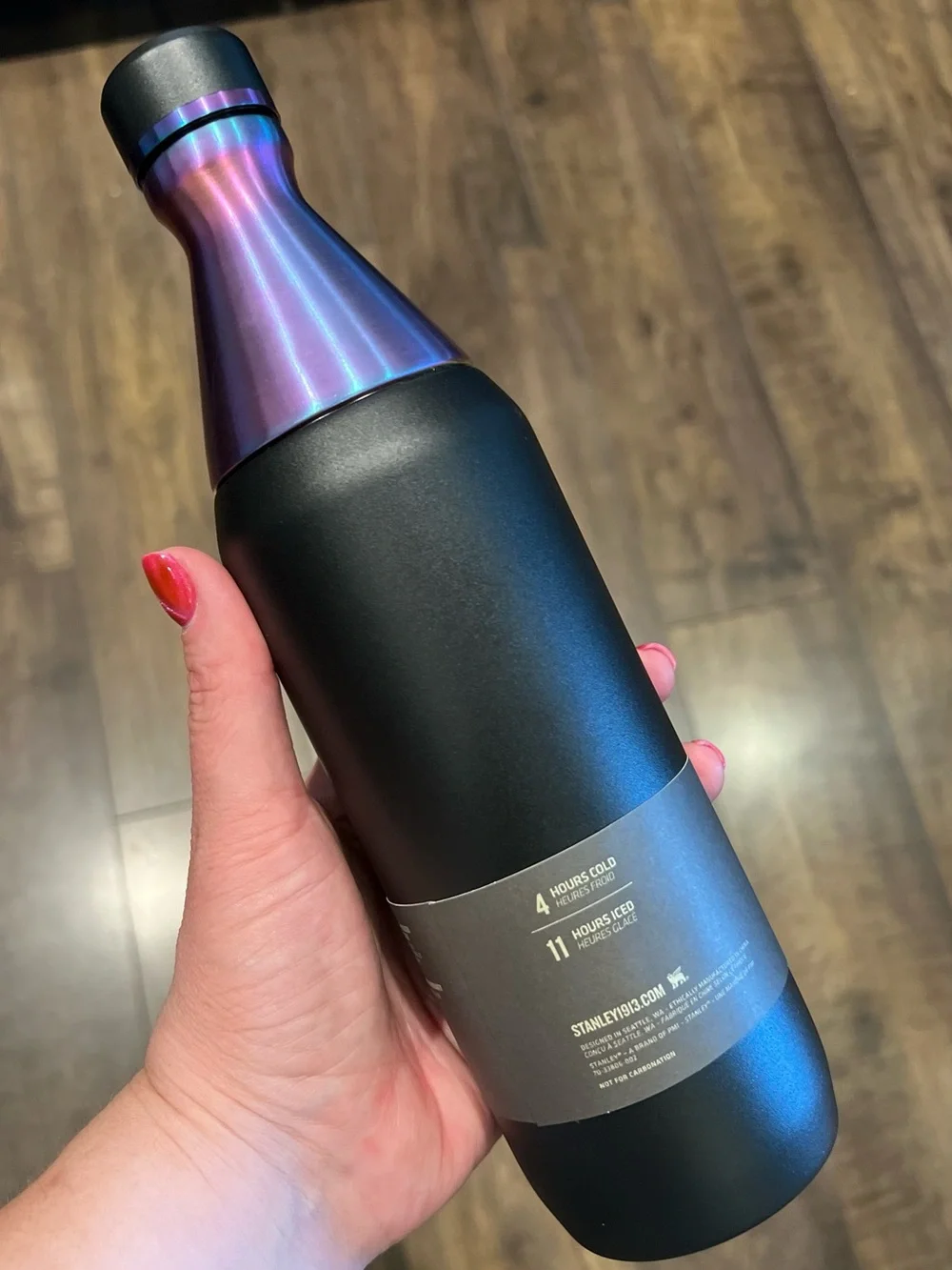 Stanley The Black Chroma All Day Slim Bottle | 20 OZ - NWT - Picture 3 of 8